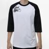 Raglan 3/4 Roundneck Shirt (White Body) Thumbnail