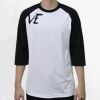 Raglan 3/4 Roundneck Shirt (White Body) Thumbnail