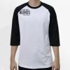 Raglan 3/4 Roundneck Shirt (White Body) Thumbnail