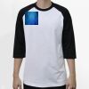 Raglan 3/4 Roundneck Shirt (White Body) Raglan 3/4 Roundneck Shirt (White Body) Thumbnail