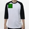 Raglan 3/4 Roundneck Shirt (White Body) Raglan 3/4 Roundneck Shirt (White Body) Thumbnail