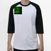 Raglan 3/4 Roundneck Shirt (White Body) Raglan 3/4 Roundneck Shirt (White Body) Thumbnail