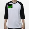 Raglan 3/4 Roundneck Shirt (White Body) Thumbnail