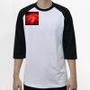 Raglan 3/4 Roundneck Shirt (White Body) Raglan 3/4 Roundneck Shirt (White Body) Thumbnail