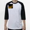 Raglan 3/4 Roundneck Shirt (White Body) Thumbnail