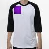 Raglan 3/4 Roundneck Shirt (White Body) Raglan 3/4 Roundneck Shirt (White Body) Thumbnail