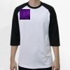 Raglan 3/4 Roundneck Shirt (White Body) Raglan 3/4 Roundneck Shirt (White Body) Thumbnail