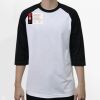 Raglan 3/4 Roundneck Shirt (White Body) Thumbnail