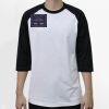 Raglan 3/4 Roundneck Shirt (White Body) Thumbnail