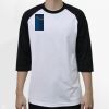 Raglan 3/4 Roundneck Shirt (White Body) Raglan 3/4 Roundneck Shirt (White Body) Thumbnail