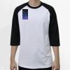 Raglan 3/4 Roundneck Shirt (White Body) Raglan 3/4 Roundneck Shirt (White Body) Thumbnail