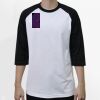 Raglan 3/4 Roundneck Shirt (White Body) Raglan 3/4 Roundneck Shirt (White Body) Thumbnail