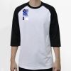 Raglan 3/4 Roundneck Shirt (White Body) Raglan 3/4 Roundneck Shirt (White Body) Thumbnail