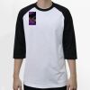 Raglan 3/4 Roundneck Shirt (White Body) Raglan 3/4 Roundneck Shirt (White Body) Thumbnail