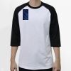 Raglan 3/4 Roundneck Shirt (White Body) Raglan 3/4 Roundneck Shirt (White Body) Thumbnail
