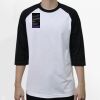 Raglan 3/4 Roundneck Shirt (White Body) Thumbnail