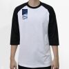 Raglan 3/4 Roundneck Shirt (White Body) Thumbnail