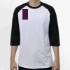 Raglan 3/4 Roundneck Shirt (White Body) Thumbnail