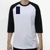 Raglan 3/4 Roundneck Shirt (White Body) Thumbnail