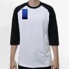 Raglan 3/4 Roundneck Shirt (White Body) Thumbnail