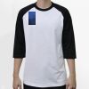Raglan 3/4 Roundneck Shirt (White Body) Thumbnail