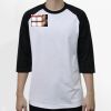 Raglan 3/4 Roundneck Shirt (White Body) Thumbnail