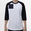 Raglan 3/4 Roundneck Shirt (White Body) Thumbnail
