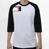 Raglan 3/4 Roundneck Shirt (White Body) Thumbnail