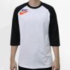 Raglan 3/4 Roundneck Shirt (White Body) Thumbnail