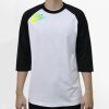 Raglan 3/4 Roundneck Shirt (White Body) Thumbnail