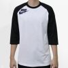 Raglan 3/4 Roundneck Shirt (White Body) Thumbnail