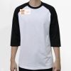 Raglan 3/4 Roundneck Shirt (White Body) Thumbnail