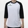 Raglan 3/4 Roundneck Shirt (White Body) Thumbnail