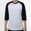 Raglan 3/4 Roundneck Shirt (White Body) Raglan 3/4 Roundneck Shirt (White Body) Thumbnail