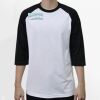 Raglan 3/4 Roundneck Shirt (White Body) Thumbnail