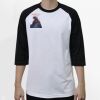 Raglan 3/4 Roundneck Shirt (White Body) Thumbnail