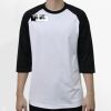 Raglan 3/4 Roundneck Shirt (White Body) Thumbnail