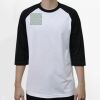 Raglan 3/4 Roundneck Shirt (White Body) Thumbnail