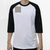 Raglan 3/4 Roundneck Shirt (White Body) Thumbnail