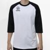 Raglan 3/4 Roundneck Shirt (White Body) Thumbnail