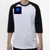 Raglan 3/4 Roundneck Shirt (White Body) Thumbnail