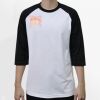 Raglan 3/4 Roundneck Shirt (White Body) Thumbnail