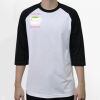 Raglan 3/4 Roundneck Shirt (White Body) Thumbnail