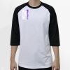 Raglan 3/4 Roundneck Shirt (White Body) Thumbnail