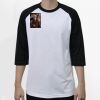 Raglan 3/4 Roundneck Shirt (White Body) Thumbnail