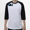 Raglan 3/4 Roundneck Shirt (White Body) Thumbnail