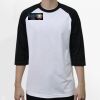 Raglan 3/4 Roundneck Shirt (White Body) Thumbnail