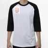 Raglan 3/4 Roundneck Shirt (White Body) Thumbnail