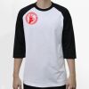 Raglan 3/4 Roundneck Shirt (White Body) Thumbnail