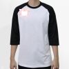 Raglan 3/4 Roundneck Shirt (White Body) Thumbnail